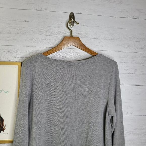 Torrid Rebel Wilson Gray Patchwork Sweatshirt‎ Size 1 - Picture 11 of 12